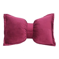 19" x 13" Claret Bow Throw Pillow by Ashland®