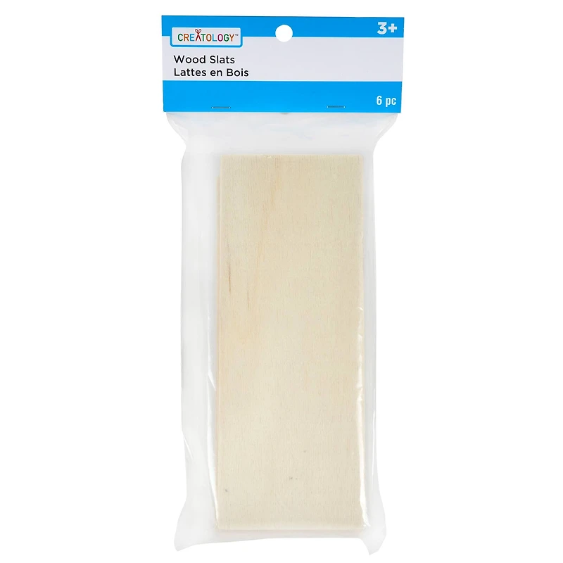 12 Packs: 6 ct. (72 total) Wood Slats by Creatology™