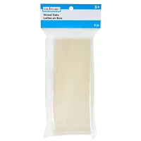 12 Packs: 6 ct. (72 total) Wood Slats by Creatology™
