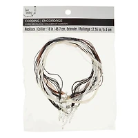 Bead Landing™ Ribbon Cord Necklaces