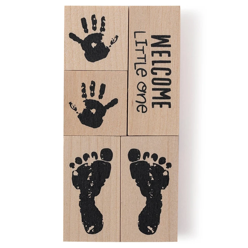 Baby Prints Wood Stamp Set by Recollections™