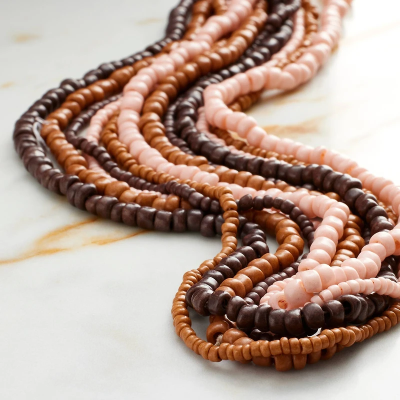 Small Glass Beads, Lavender Mix by Bead Landing™