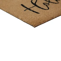 30" Happy Holidays Natural Coir Christmas Doormat