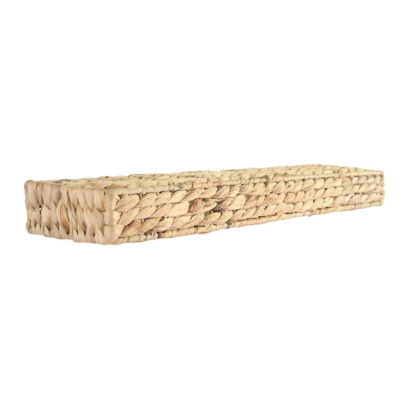 Hello Honey® 23.5" Handwoven Water Hyacinth Wall Shelf