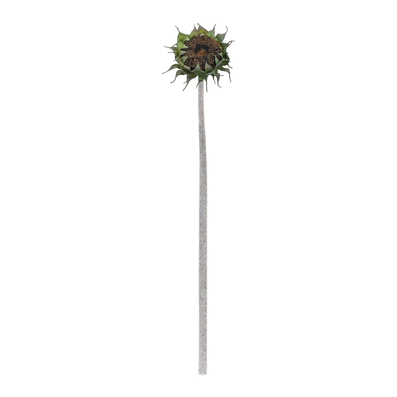 23.75" Brown Sunflower Stem, 6ct.