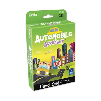 Automobile Alphabet Travel Card Game
