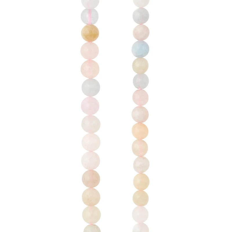 Morganite Round Beads, 4mm by Bead Landing™