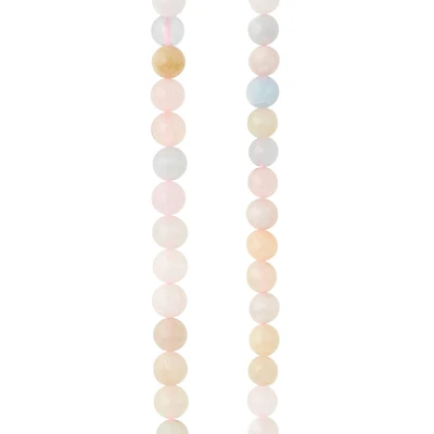 Morganite Round Beads, 4mm by Bead Landing™