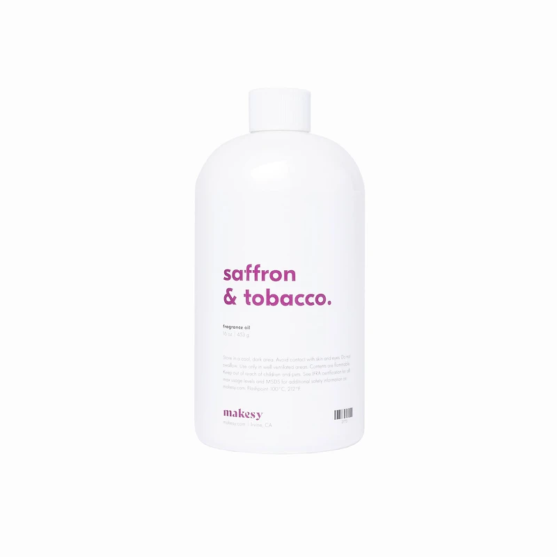 makesy Saffron + Tobacco Fragrance Oil