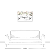 Keep on Growing Darlin 20" x 30" Canvas Wall Art