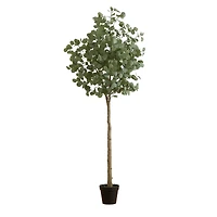 7ft. Potted Artificial Eucalyptus Tree