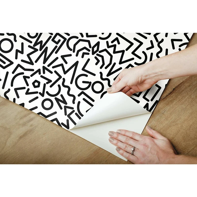 RoomMates Stranger Things Doodles Peel & Stick Wallpaper