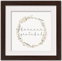 Grateful Fall Print in Black Frame