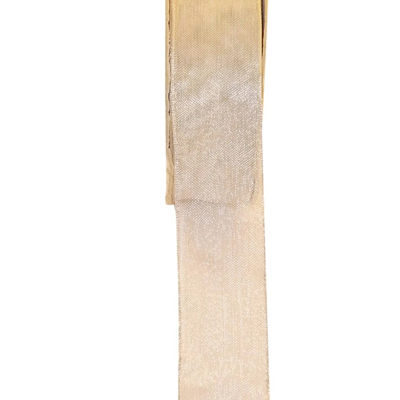 JAM Paper 1.5" x 50yd. Deluxe Wired Edge Mesh Ribbon