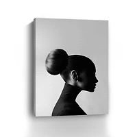 Neck Up Canvas Giclee