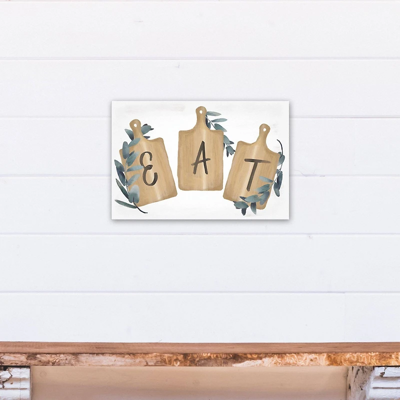 Botanical Cutting Boards 12" x 18" Canvas Wall Art