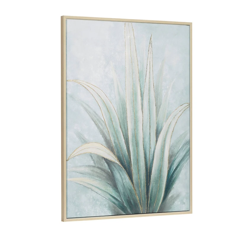 Blue Canvas Coastal Style Wall Art, 47" x 36" x 1"