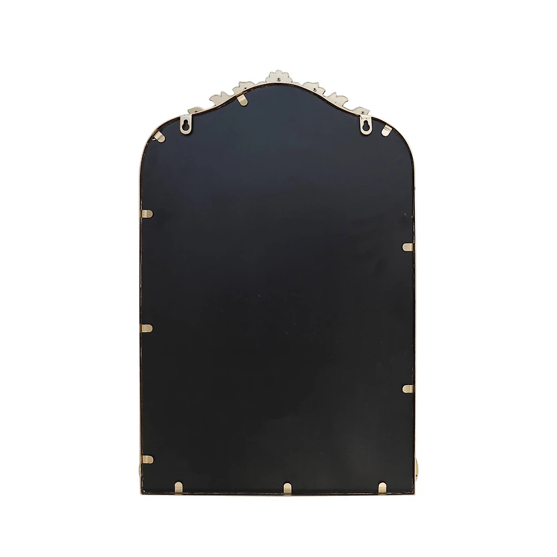 18" x 27" Ornate Arch Wall Mirror in Gold Metal Frame by Ashland®