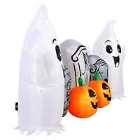 Occasions Airflowz 8ft. Inflatable Ghost & Tombstone Scene