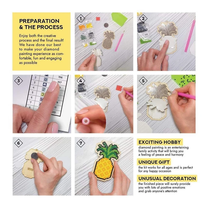 Crafting Spark Sea Dragon Diamond Painting Kit