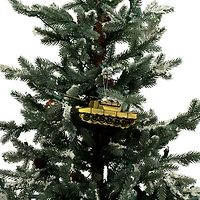 5.75" Green Glass Tank Ornament by Ashland®