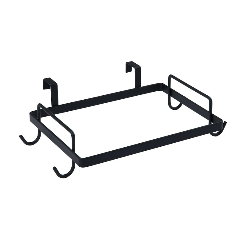 Household Essentials Metal Over the Door Trash Bag Holder