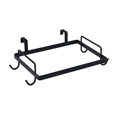 Household Essentials Metal Over the Door Trash Bag Holder