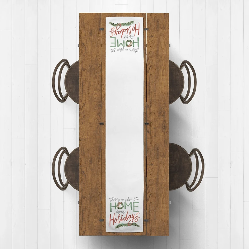 Home for the Holidays 16" x 72" Cotton Twill Runner
