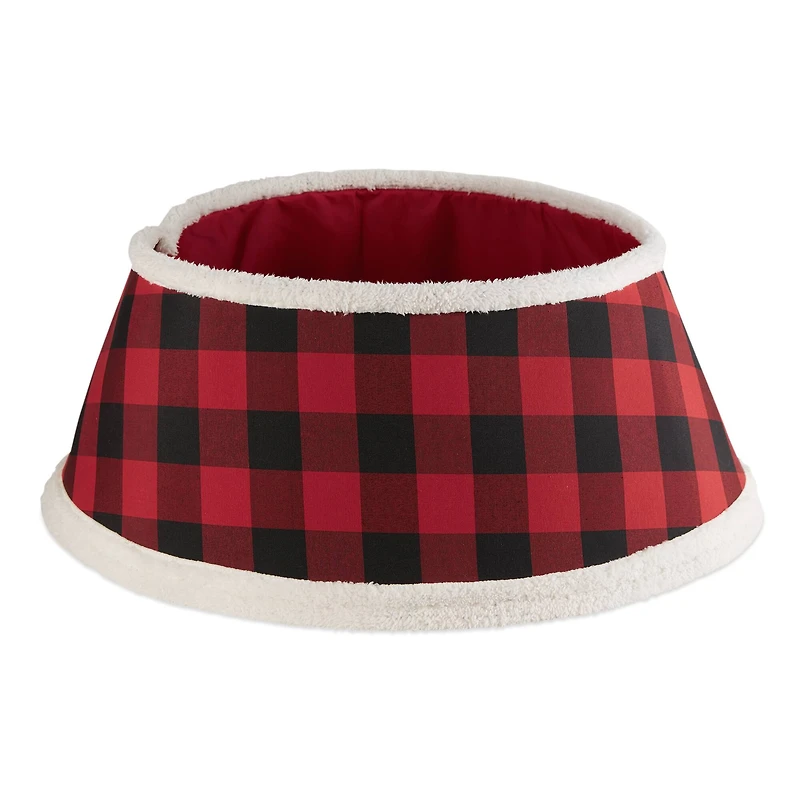 DII® Red & Black Buffalo Check Holiday Tree Collar