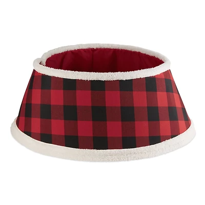 DII® Red & Black Buffalo Check Holiday Tree Collar