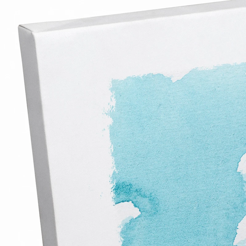 Sketch Girl Paris Street Canvas Wall Art