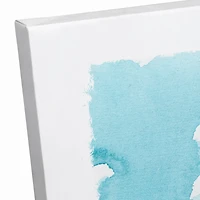 Sketch Girl Paris Street Canvas Wall Art