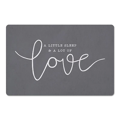 A Little Sleep A Lot of Love 27" x 18" Floor Mat