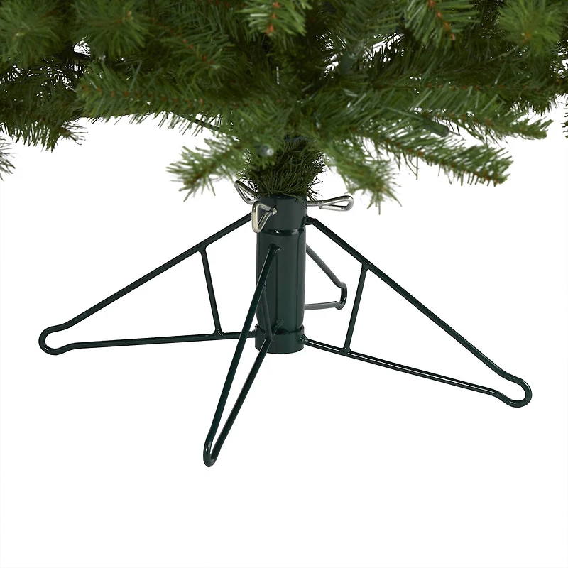 6ft. Pre-Lit Springfield Artificial Christmas Tree, Clear LED Lights