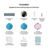 Cricut Explore® 4 in Sage & Essentials Bundle