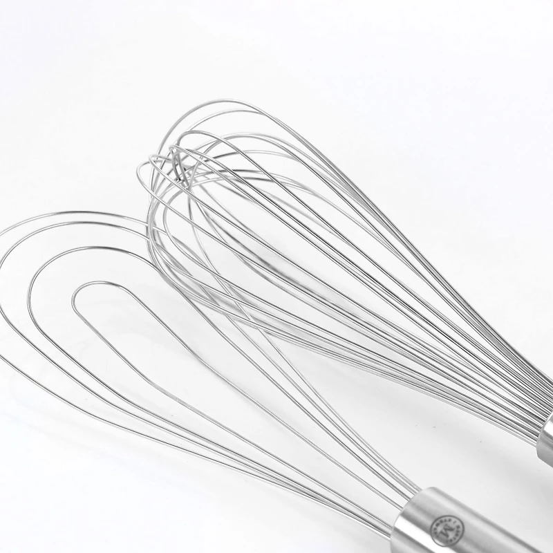 Martha Stewart Stainless Steel 2 Piece Whisk Set