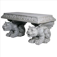 Design Toscano Blair Castle Sculptural Gargoyle Bench