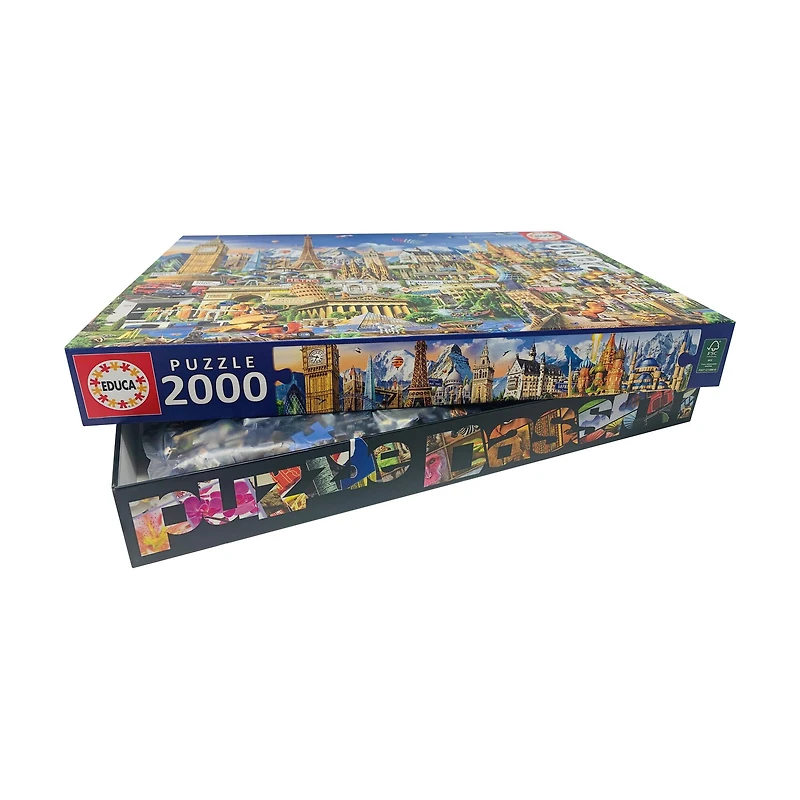 Europe Landmarks: 2000 Pcs