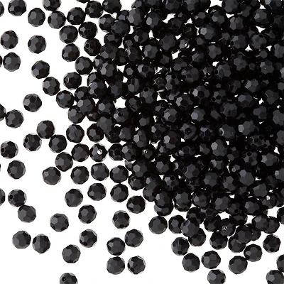 Bead Landing™ Faceted Acrylic Round Bead Value Pack