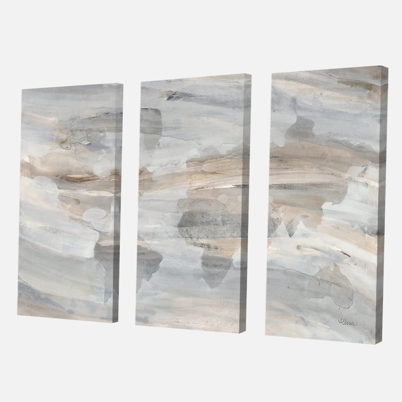 Designart - Misty World Map