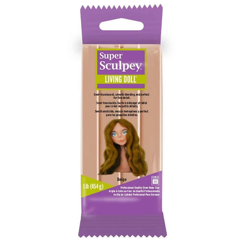 Super Sculpey® Living Doll™ Beige Oven-Bake Clay