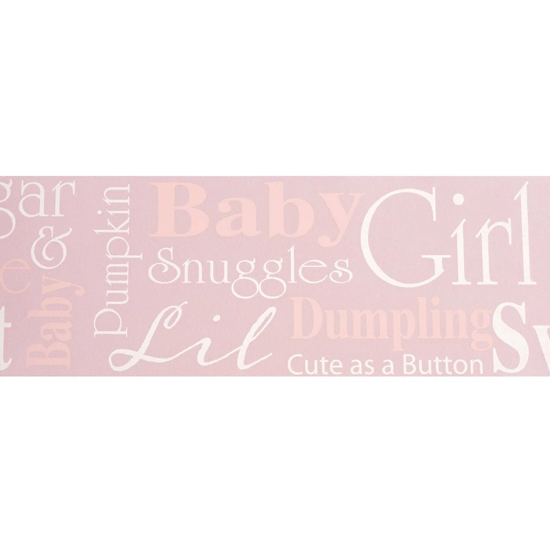 2.5'' x 5 yd. It's a Girl Satin Ribbon by Celebrate It®