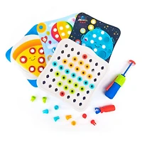 Educational Insights® Design & Drill Rivet Pop Workshop