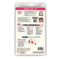 Tombow Flowers Manga Illustration Dual Brush Pen Art Set