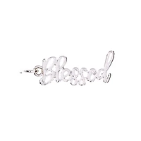 Charmalong™ Silver Plated Blessed Charm by Bead Landing™