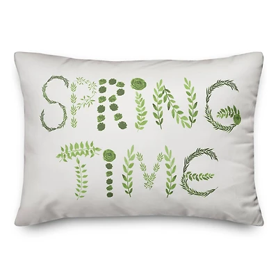Spring Time Throw Pillow
