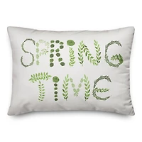 Spring Time Throw Pillow