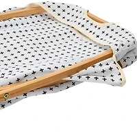 Household Essentials Krussh Bamboo X Frame Hamper (Cross)