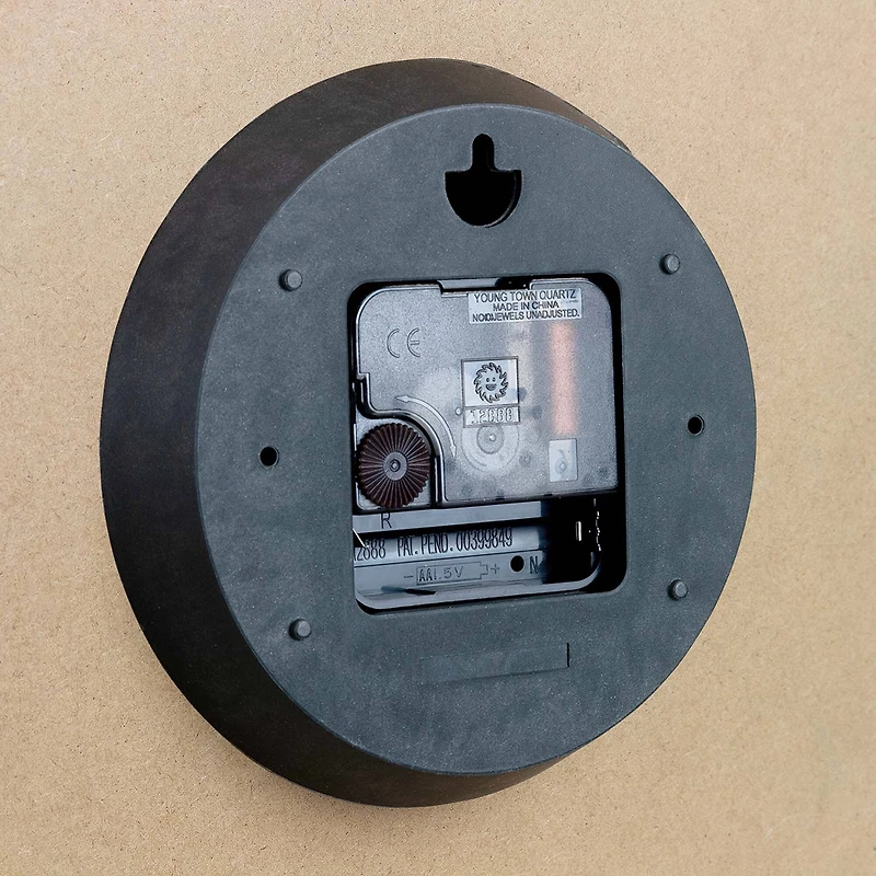 Sorbus® 24" Paris Wood Roman Numeral Clock