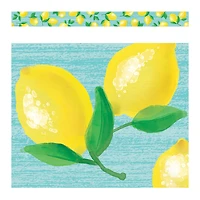 Teacher Created Resources Lemon Zest Straight Border Trim, 210ft.
